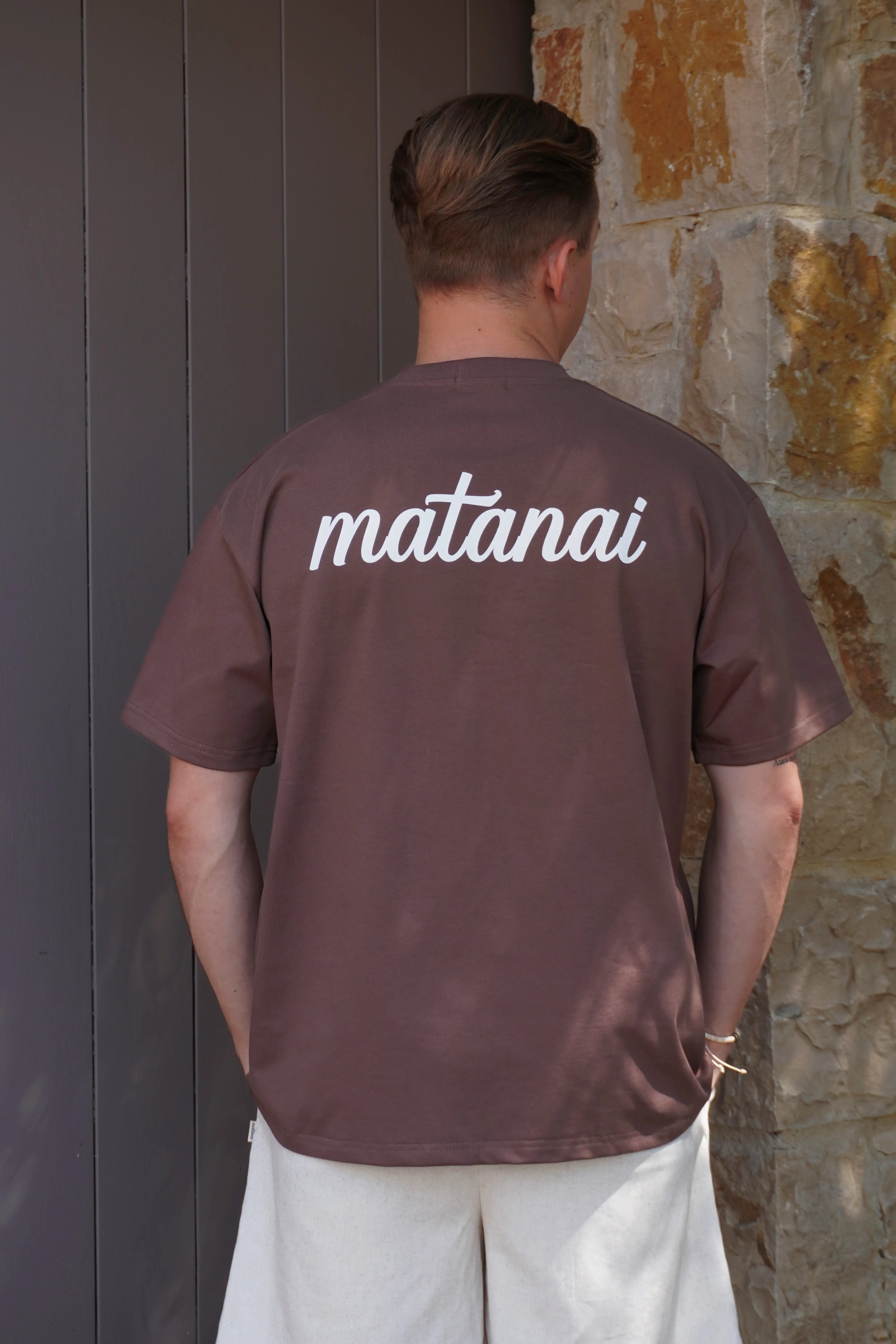 T-Shirt imprimé - Origin (Marron) Matanai