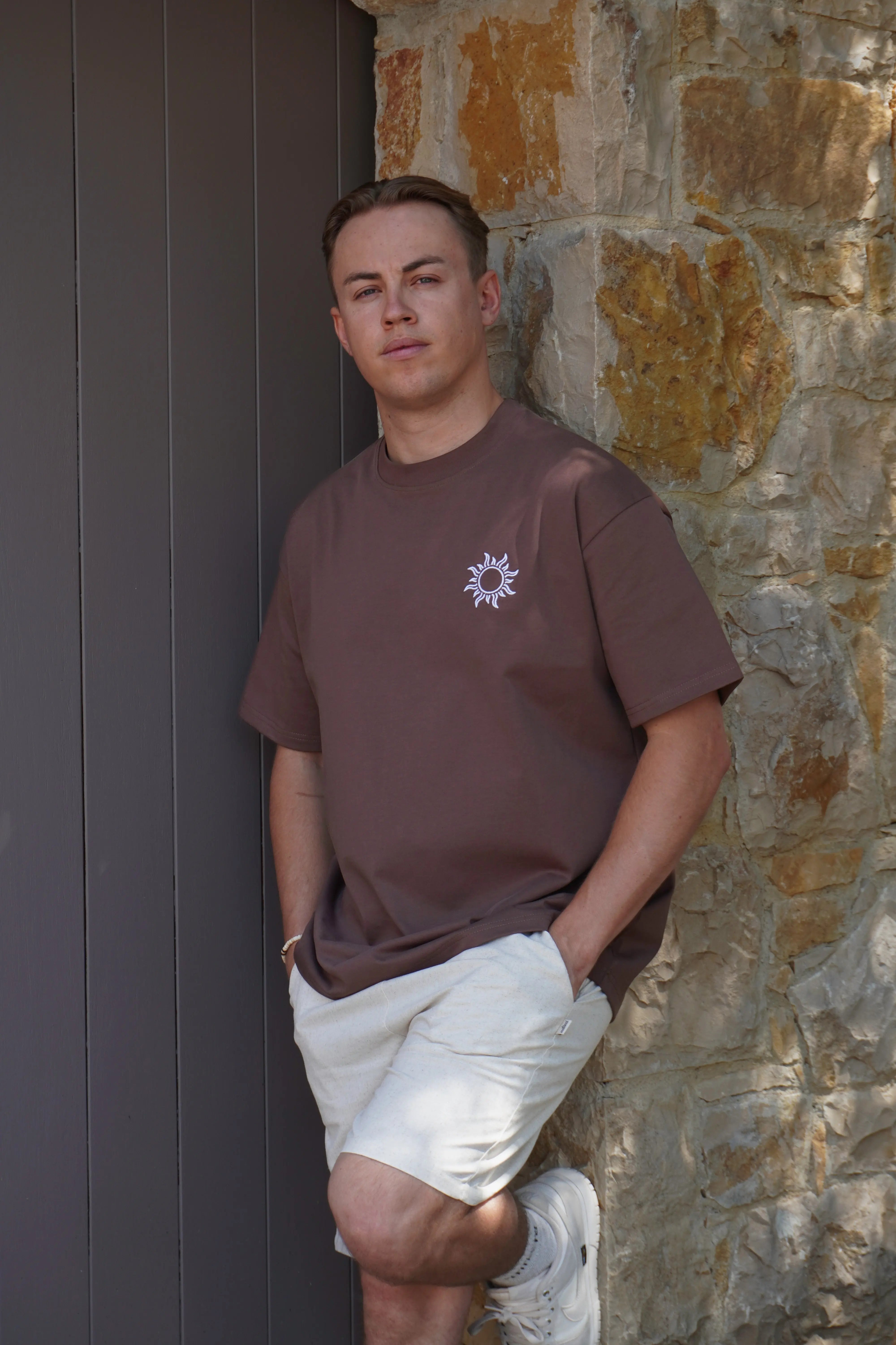 T-Shirt imprimé - Origin (Marron) Matanai