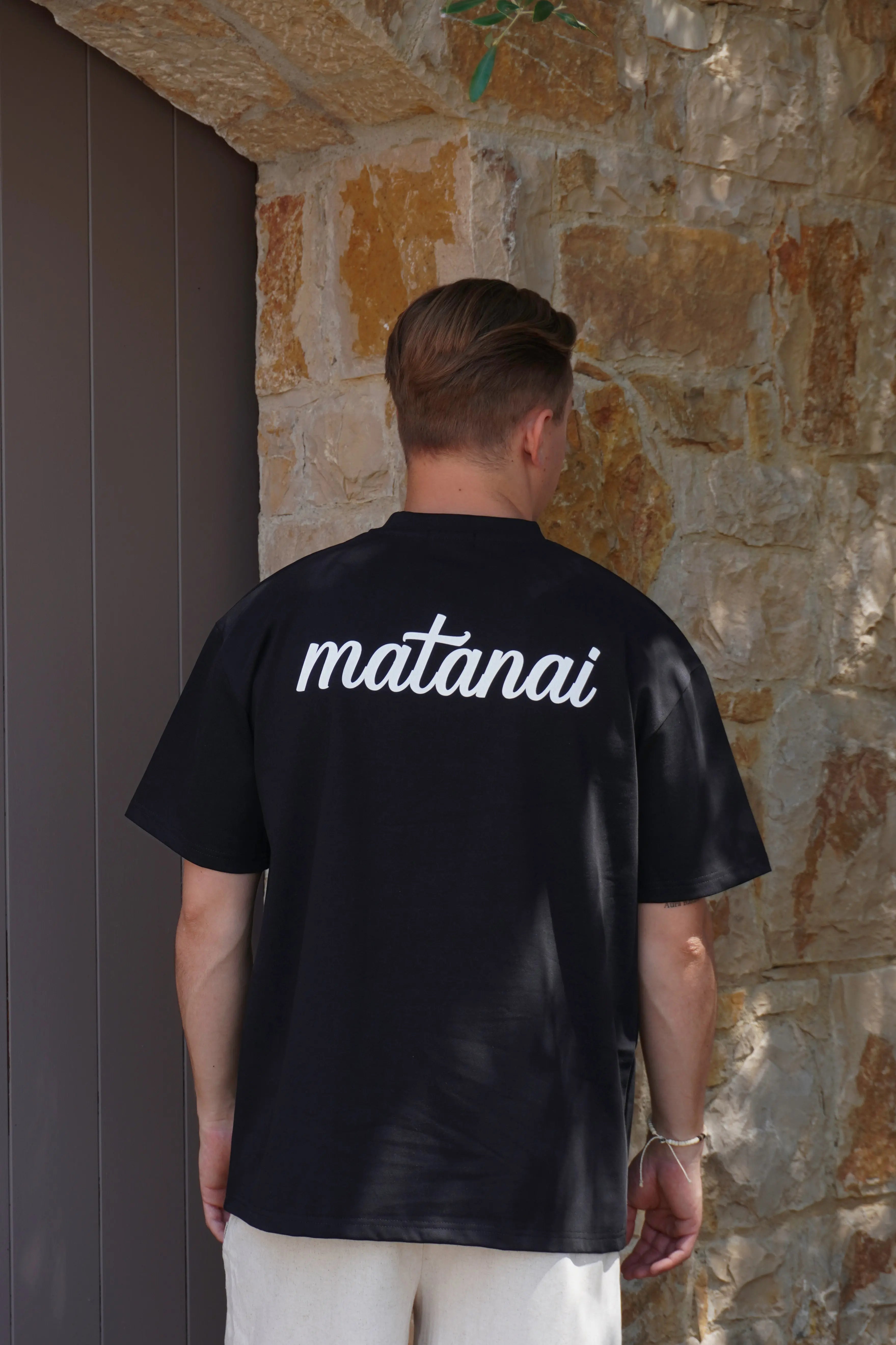 T-Shirt imprimé - Origin (Noir) Matanai