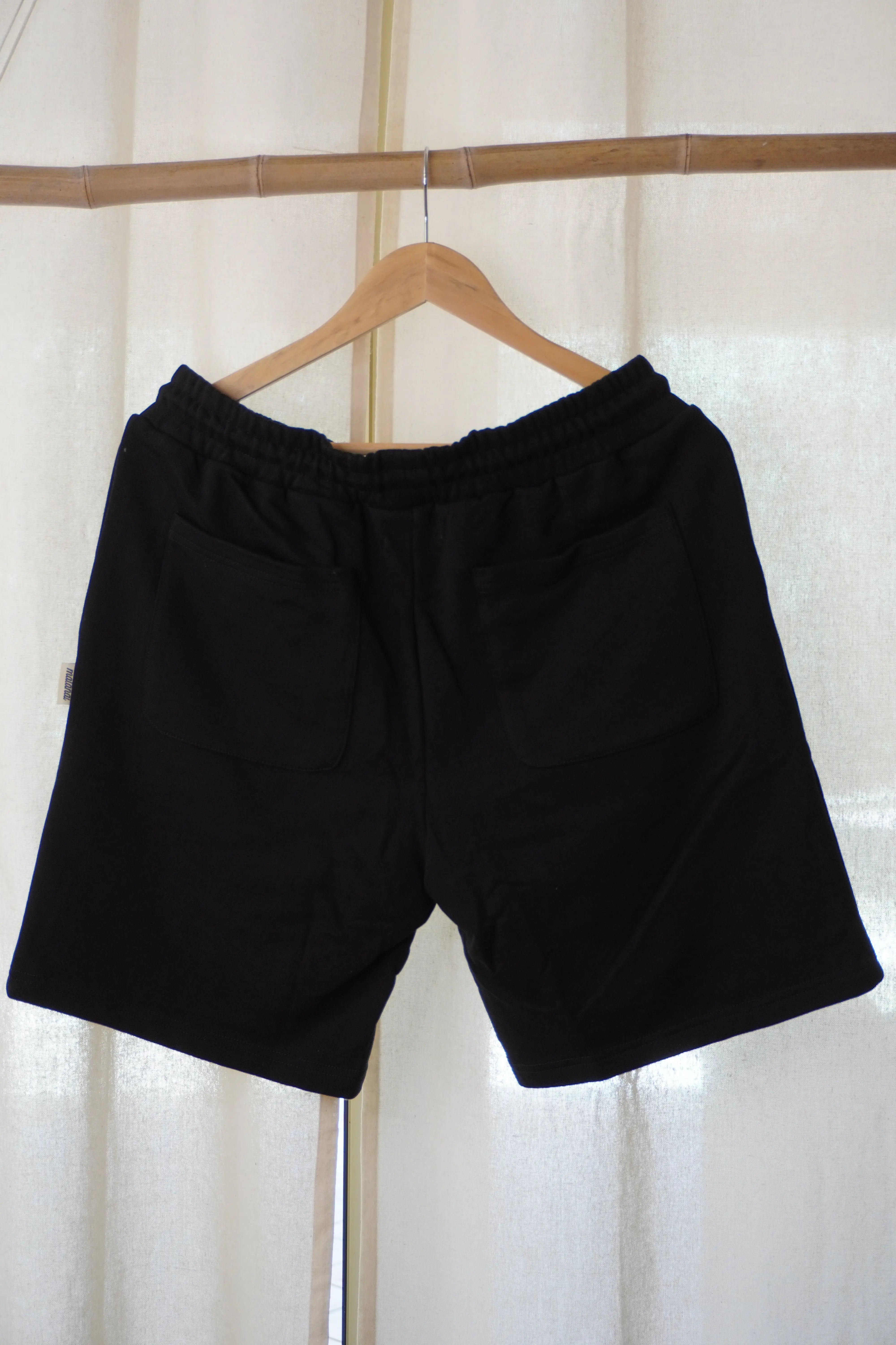 Short Essentiel - Coton (Noir) Matanai