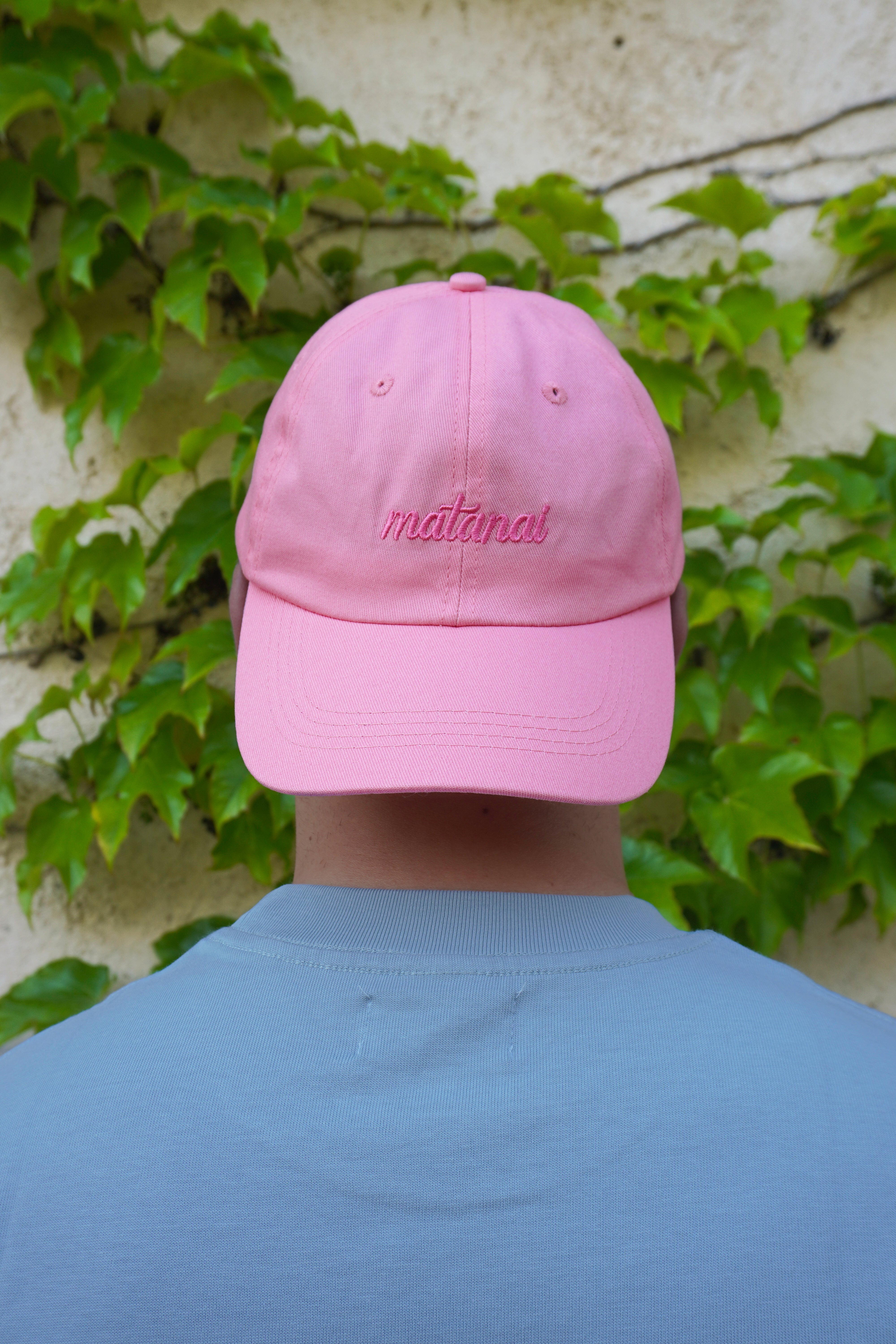 Casquette brodé - Matanai (Rose)