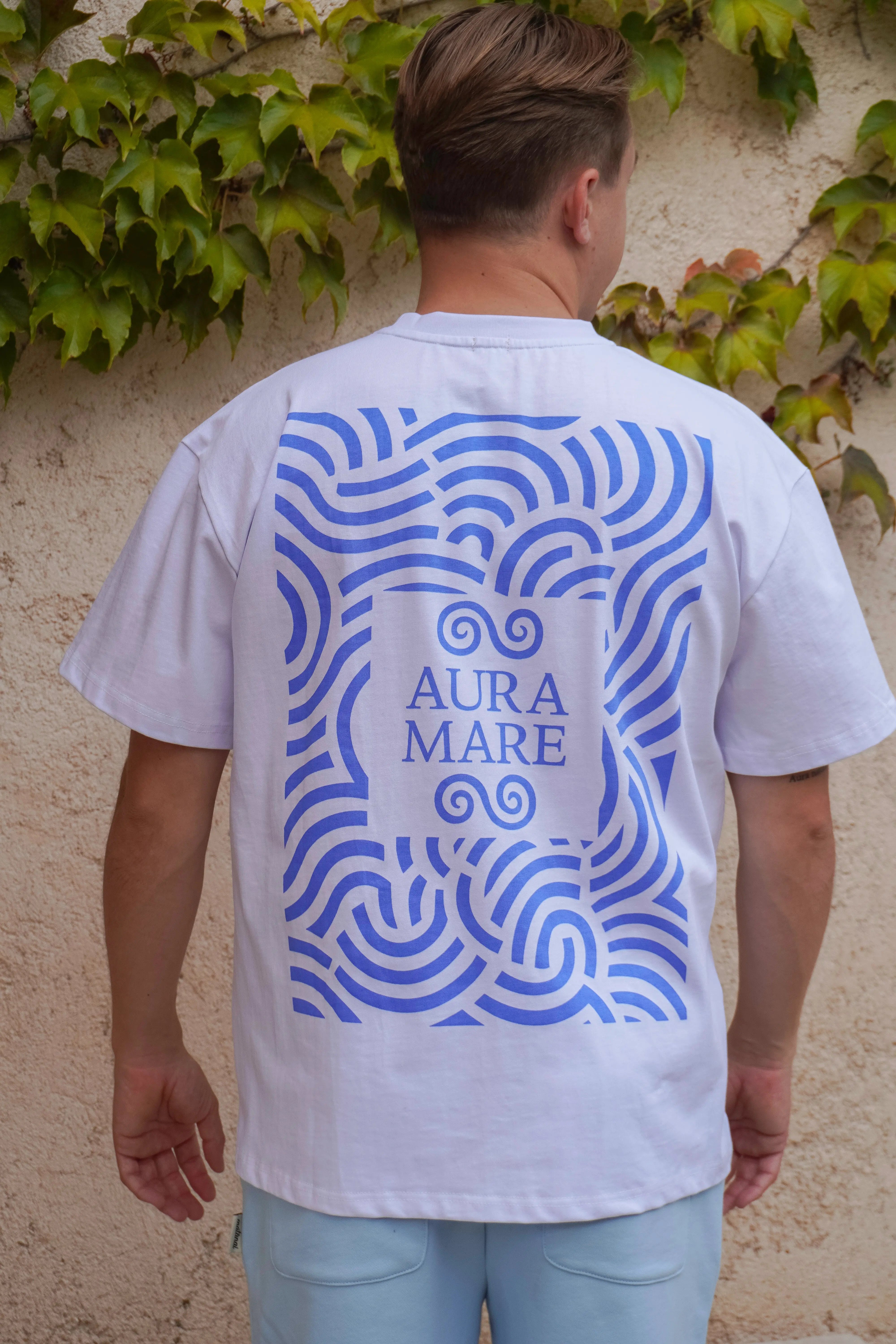 T-Shirt imprimé - Aura Mare (Blanc) Matanai