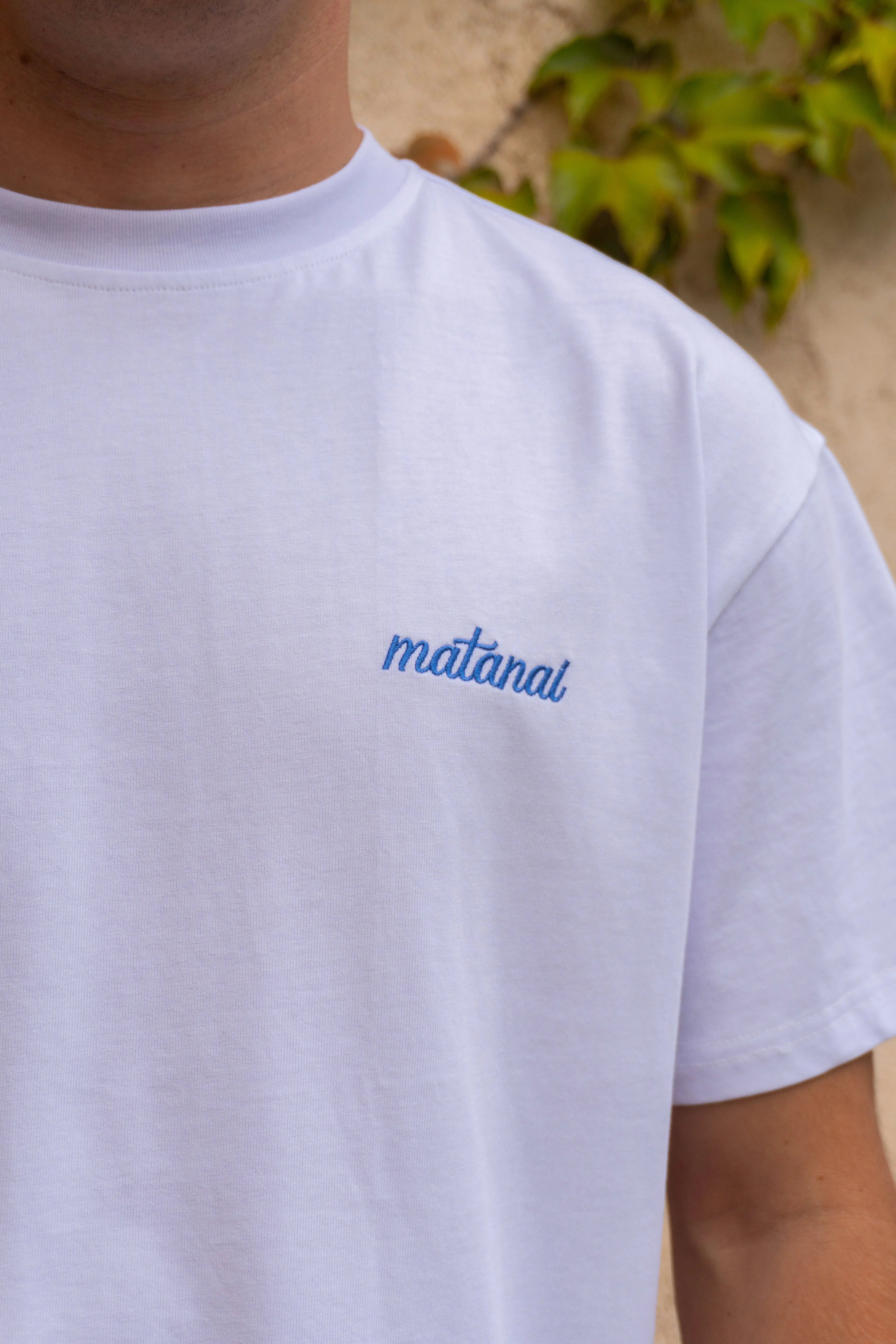 T-Shirt imprimé - Aura Mare (Blanc) Matanai