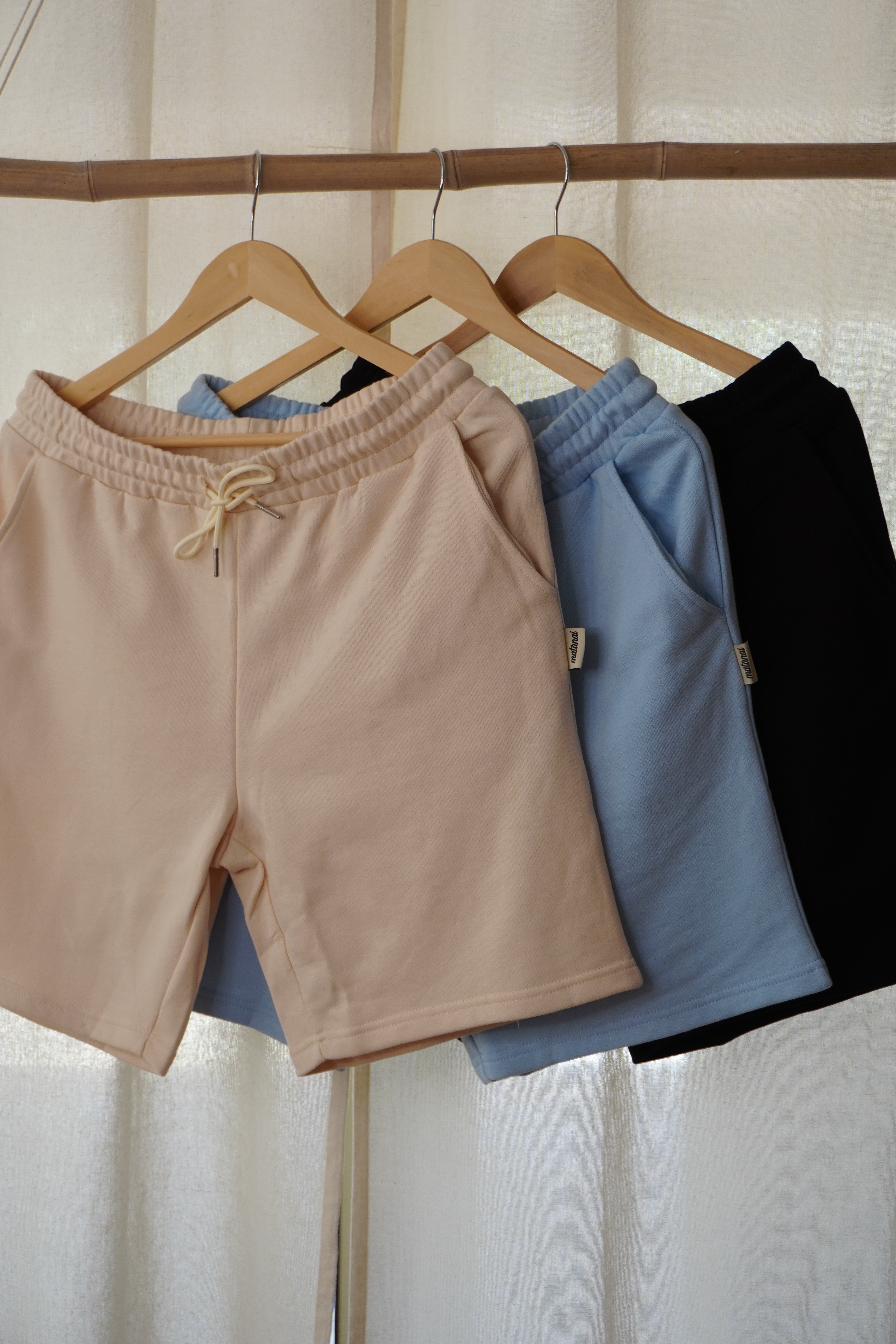 Short Essentiel - Coton (Crème)